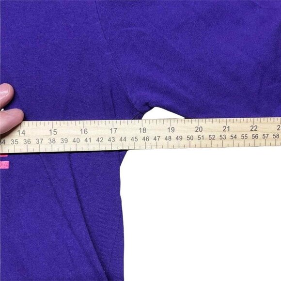 Realtree APC Womens Long‎ Sleeve T Shirt M Graphics Logo Purple Pink Cotton - Picture 5 of 6